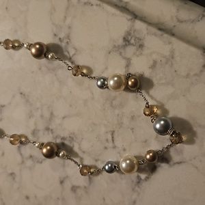 Faux Pearl Necklace